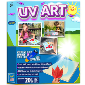 Starlight UV Light-Activated Paper Kit | Sun-Sensitive Art & STEM Fun ...