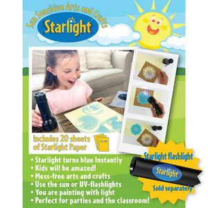 Starlight UV Sun Sensitive Reactive Paper Art Craft Kit – Starlight UV ...
