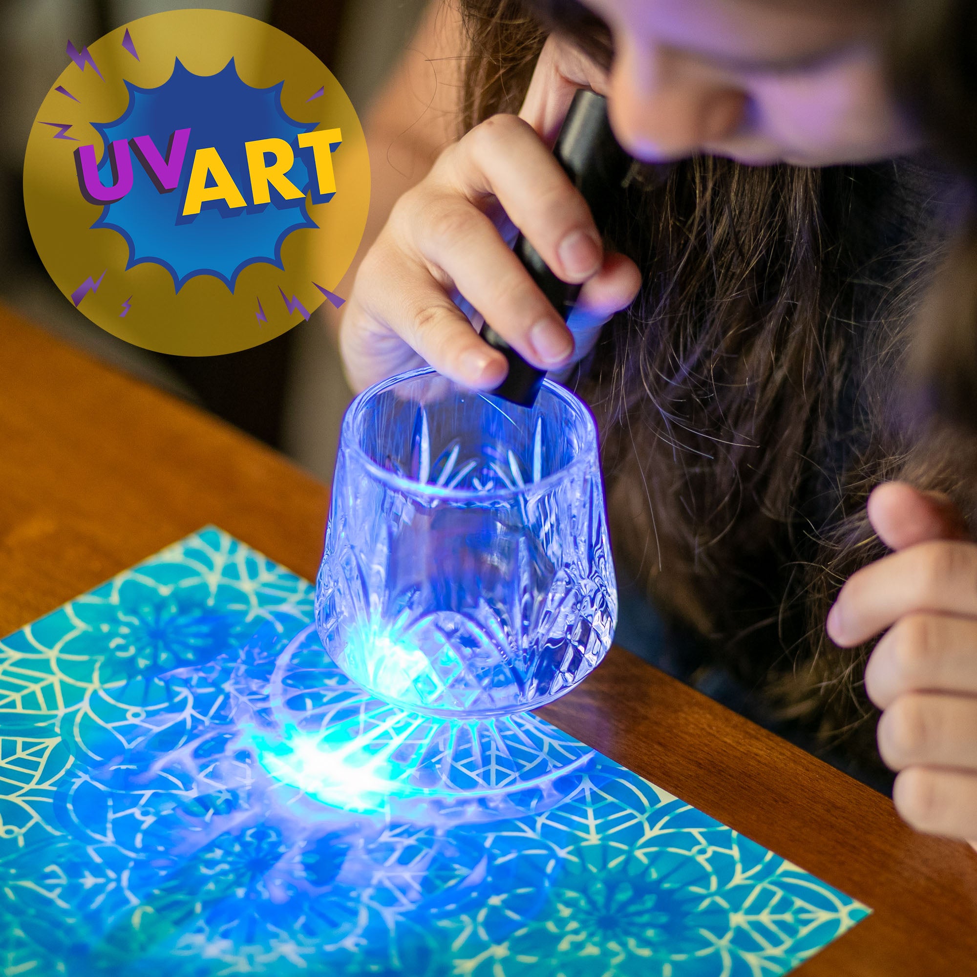 Starlight UV Light-Activated Paper Kit – Create Art Powered by Science ...